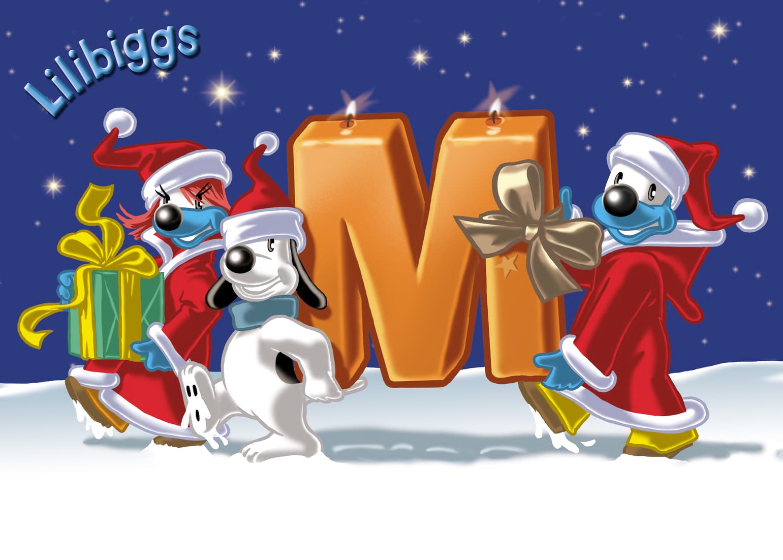 Weihnachten M mit Lilibiggs (ca. 2003)