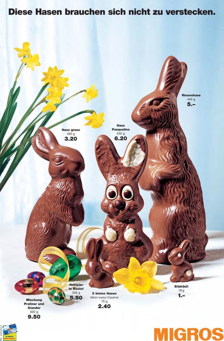 Osterhasen-Inserat (2002)