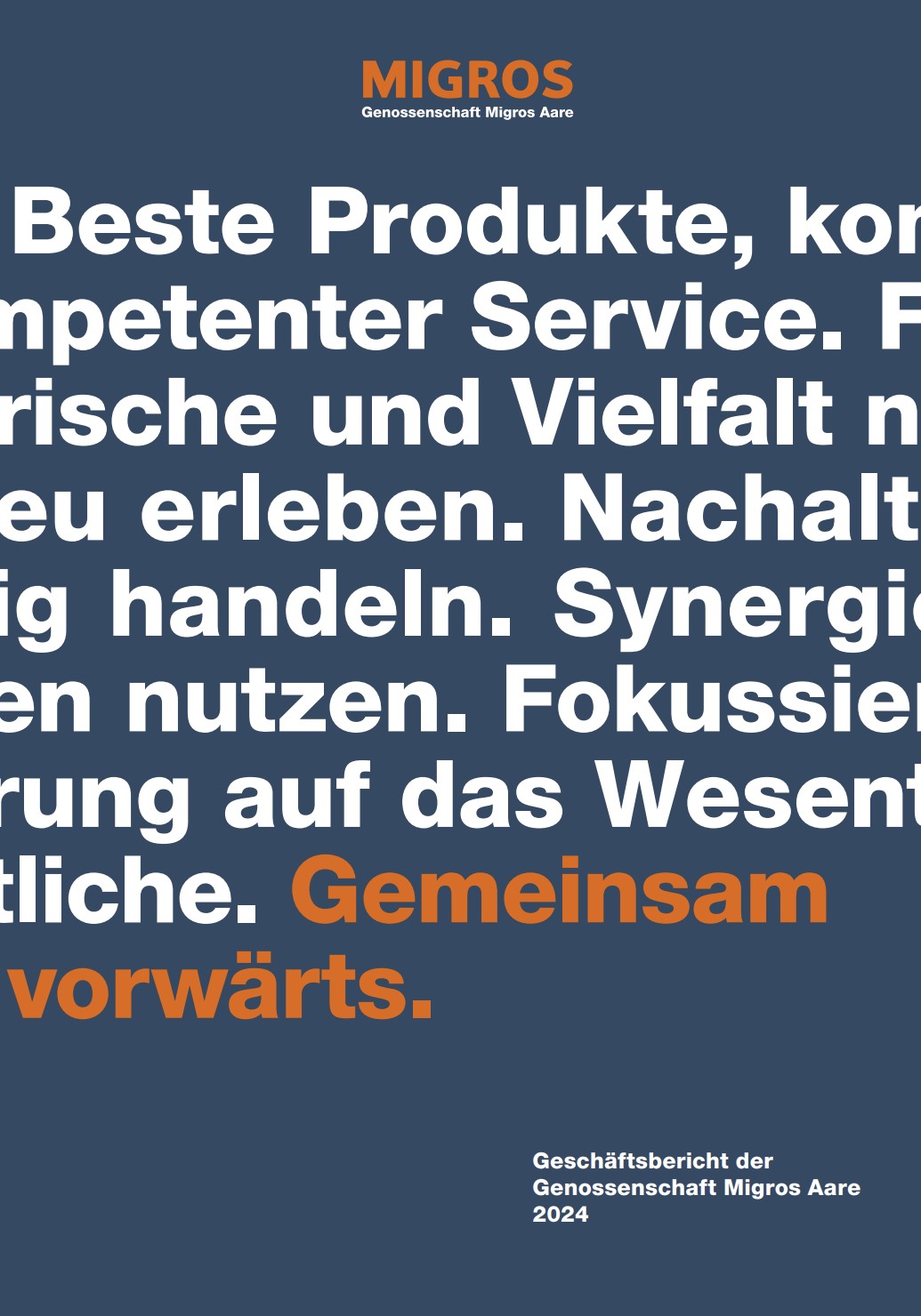 Geschäftsbericht 2024