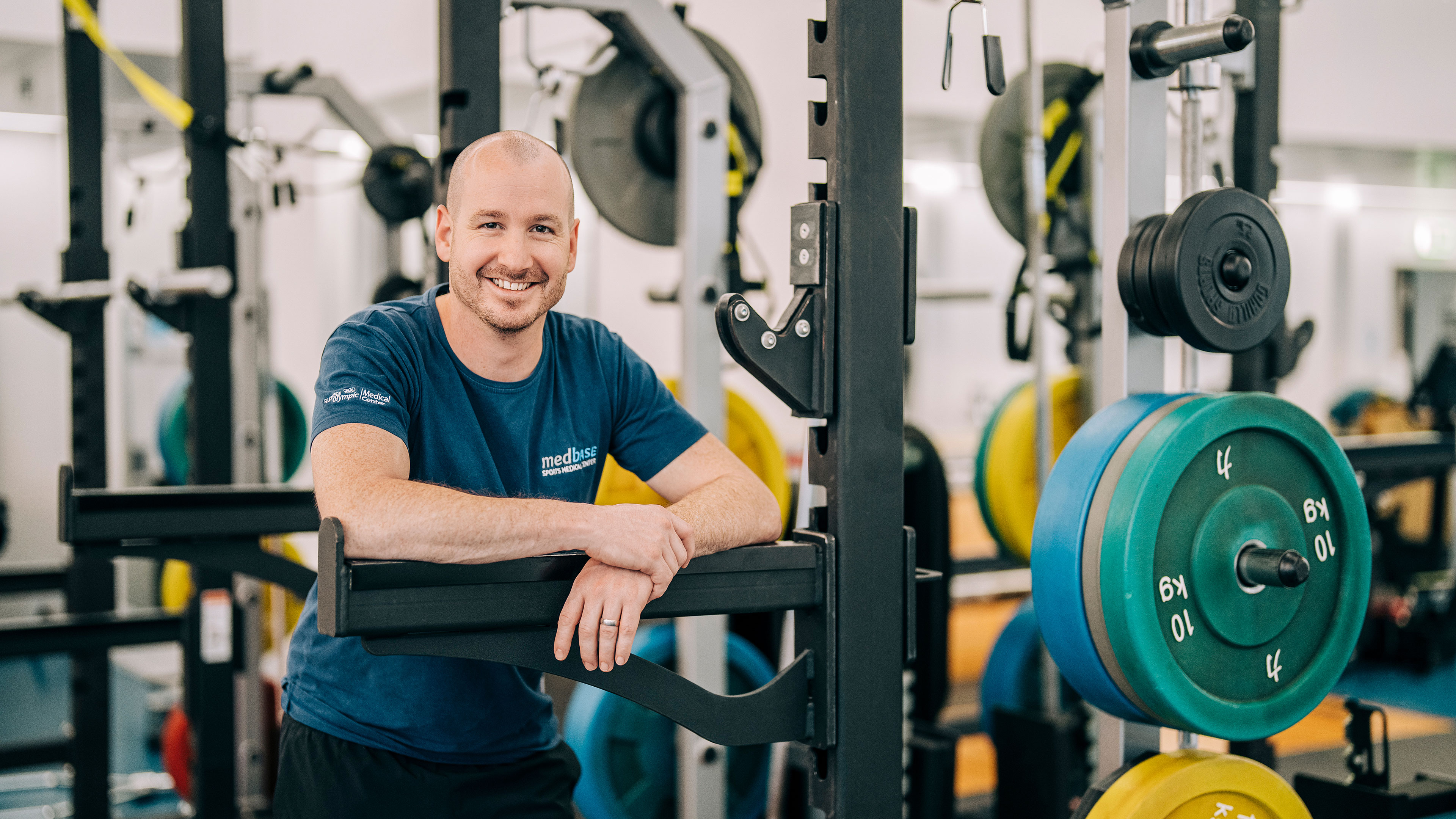 Lukas Zenger ist ist Leiter Therapien bei Medbase Abtwil und Verbandsphysio von Swiss Sliding.