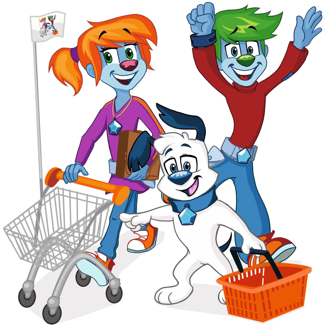 Lilibiggs beim Einkaufen (2003)