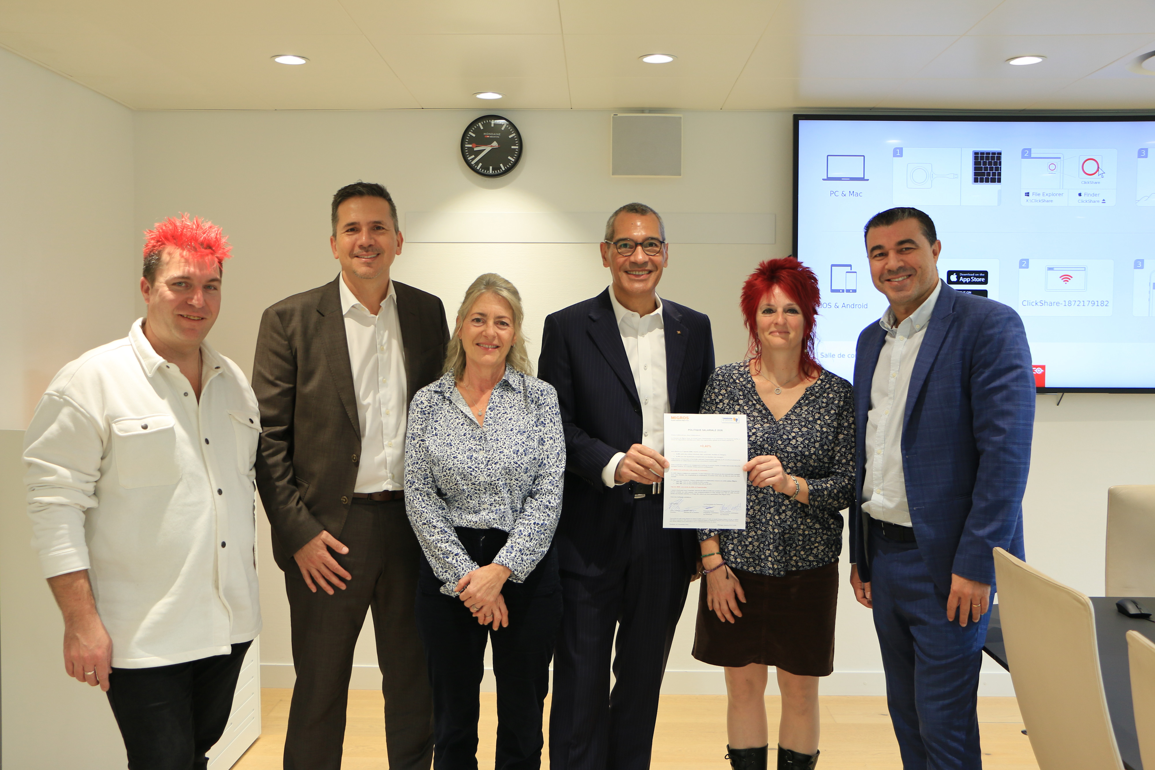 Photo négociations politique salariale 2026