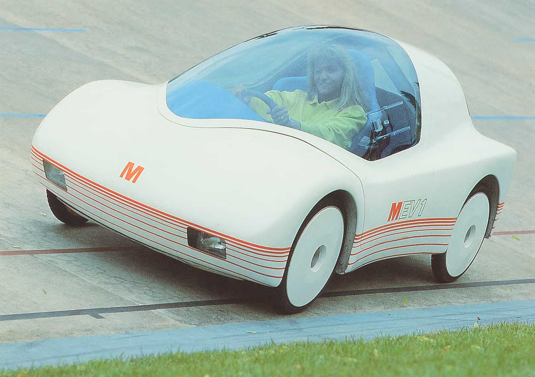 The MEV 1 at the Tour de Sol, summer 1986.