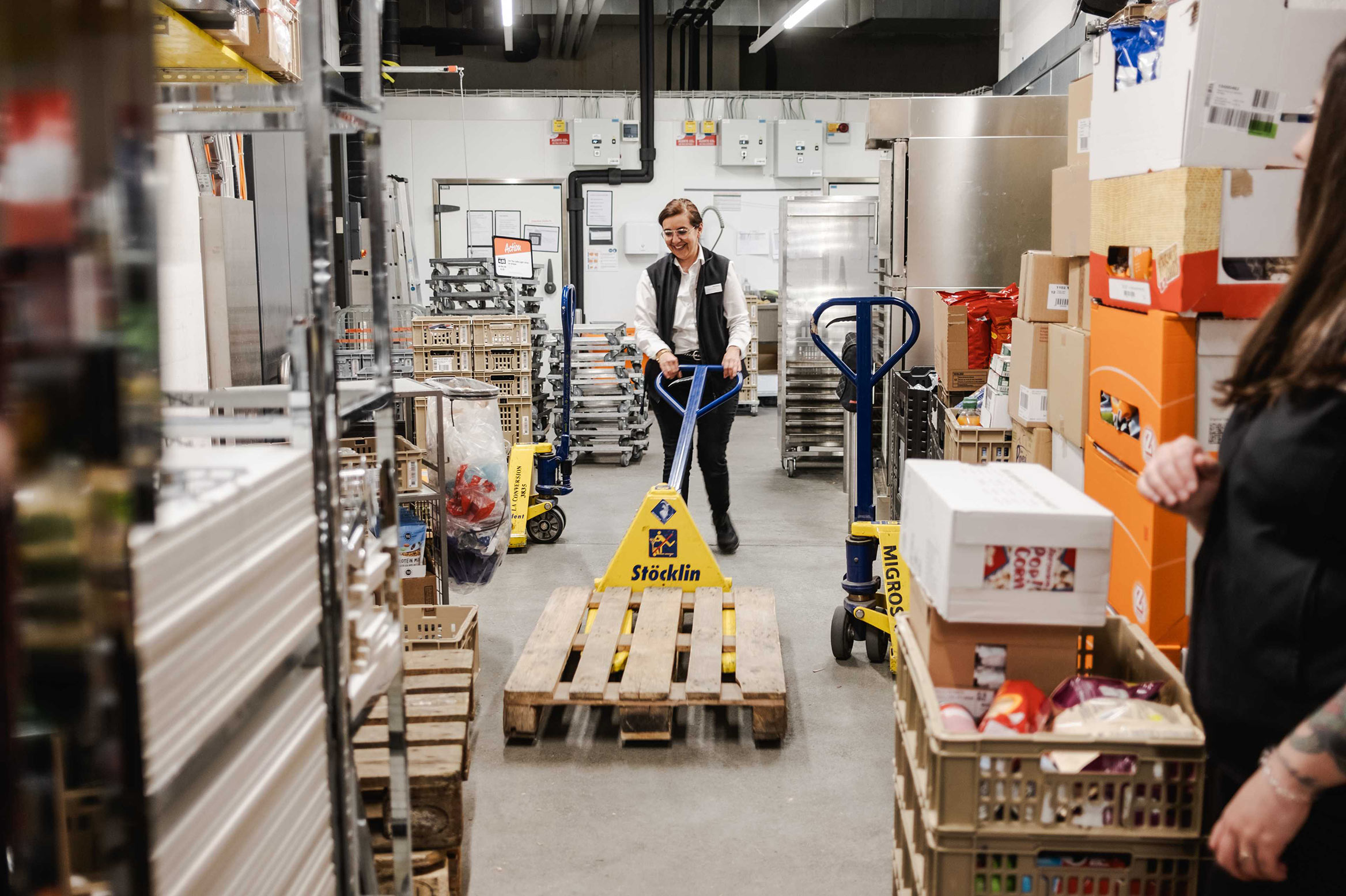 Brendalee Salazar packt auch gerne selbst mit an