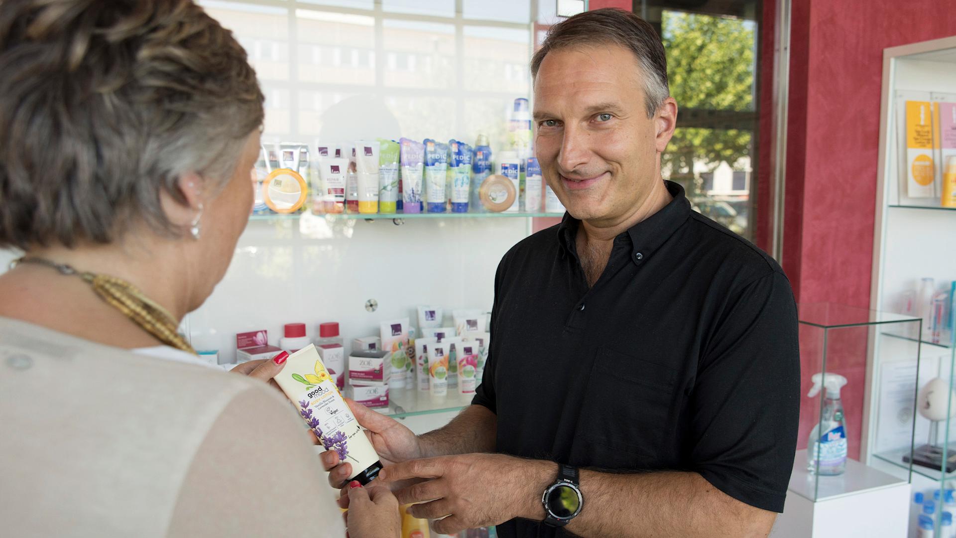 Bernd Söllner, au quartier général de Mibelle, à Buchs AG