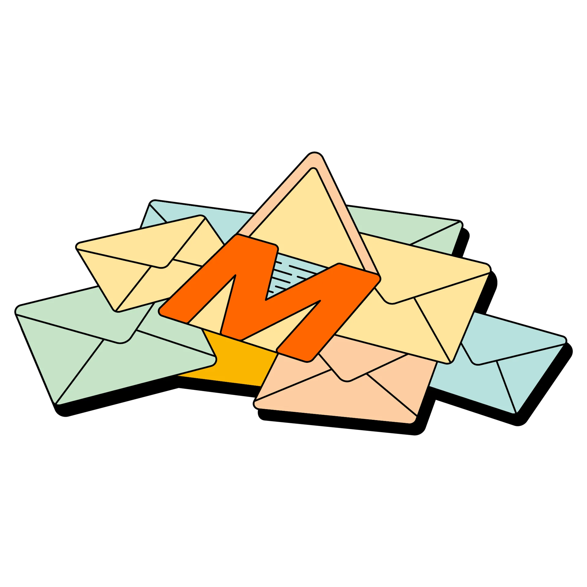 Illustrazione del filtro per i comunicati stampa