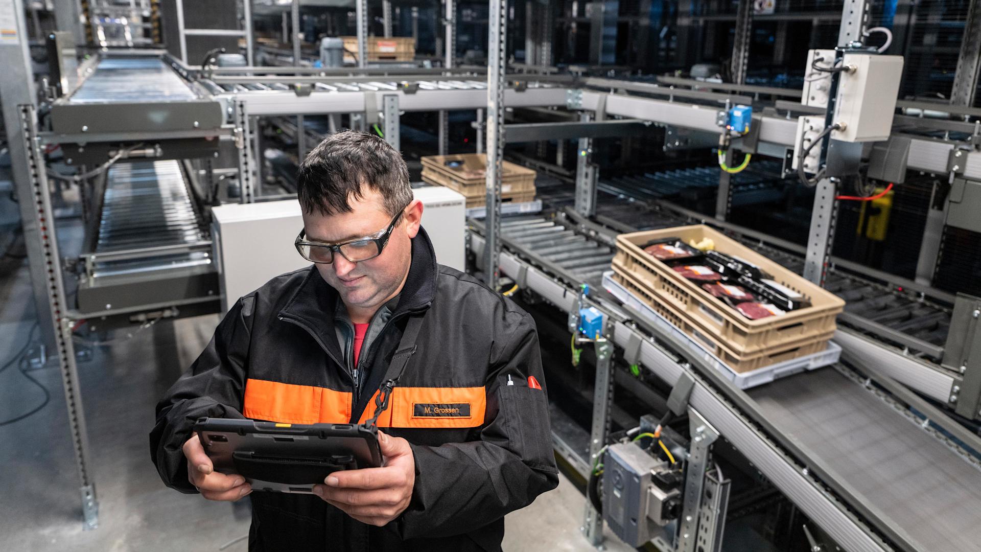 Matthias Grossen est collaborateur Error-Handling au centre de distribution Migros de Schönbühl (BE).