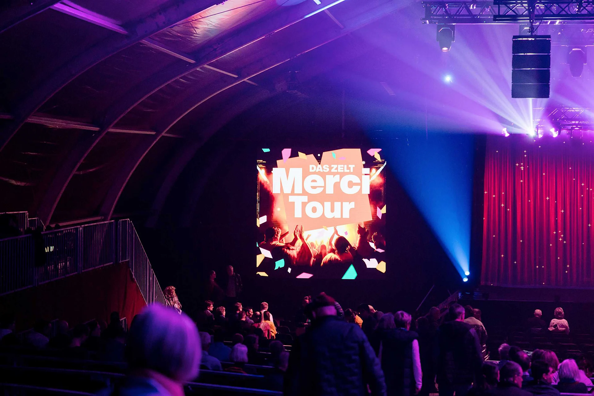 Spectacle d’anniversaire de Migros à DAS ZELT