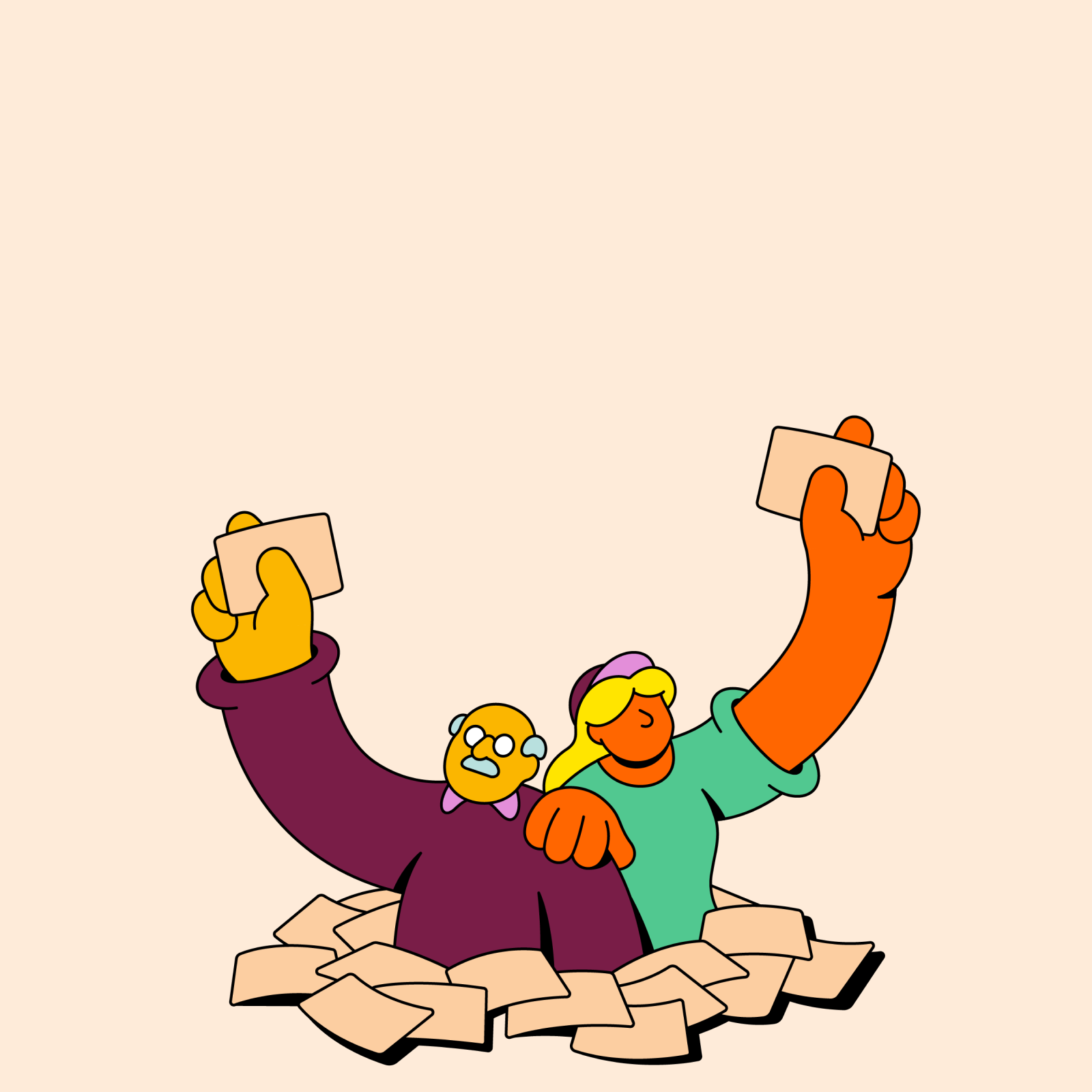 Illustrazione della co-determinazione