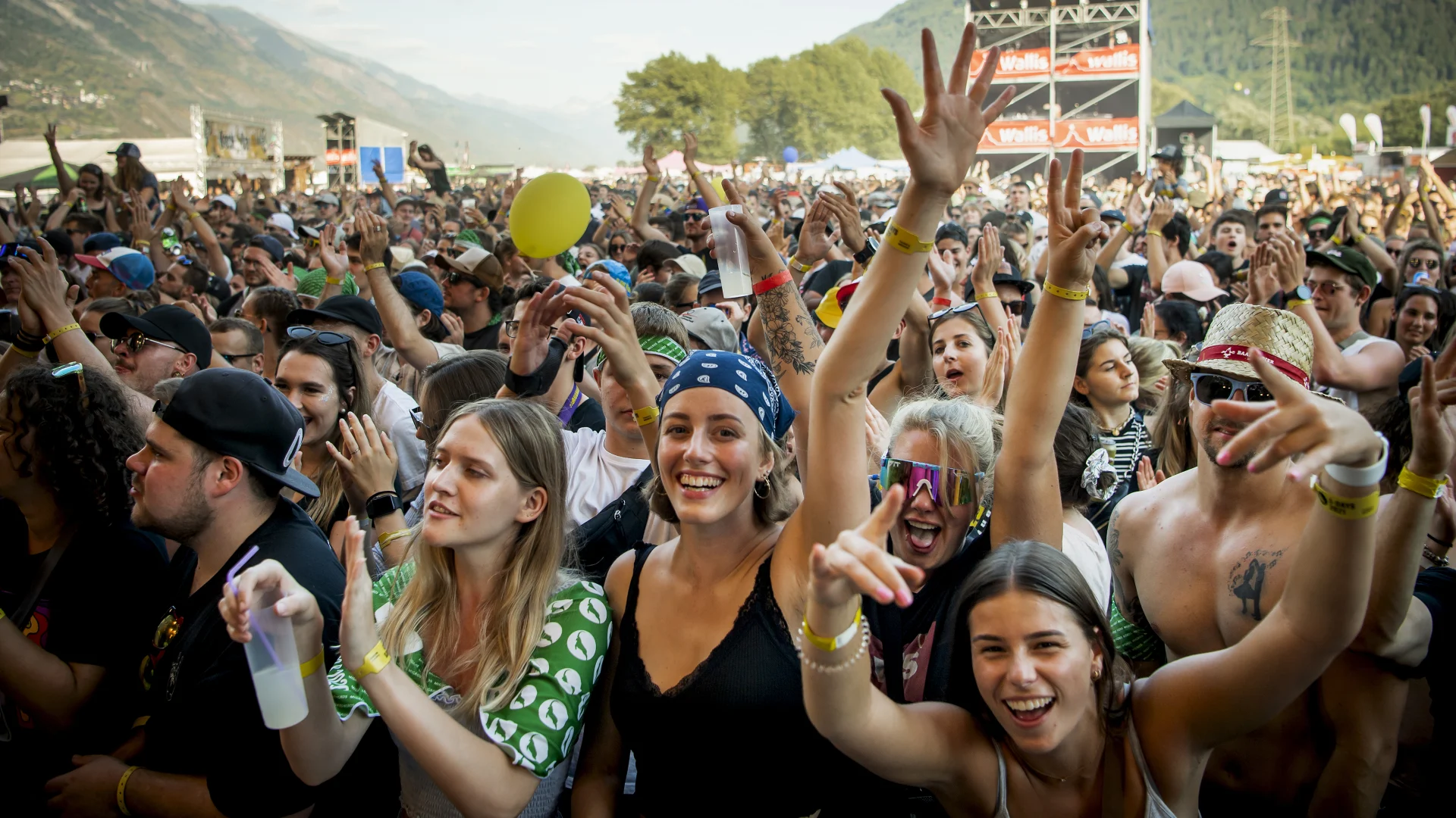 100’000 Fans feiern im Wallis gemeinsam die Musik.