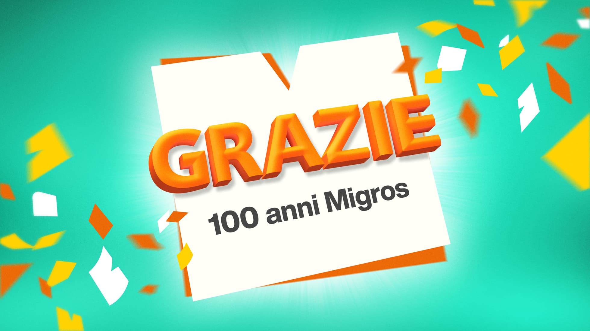 GRAZIE - 100 anni Migros
