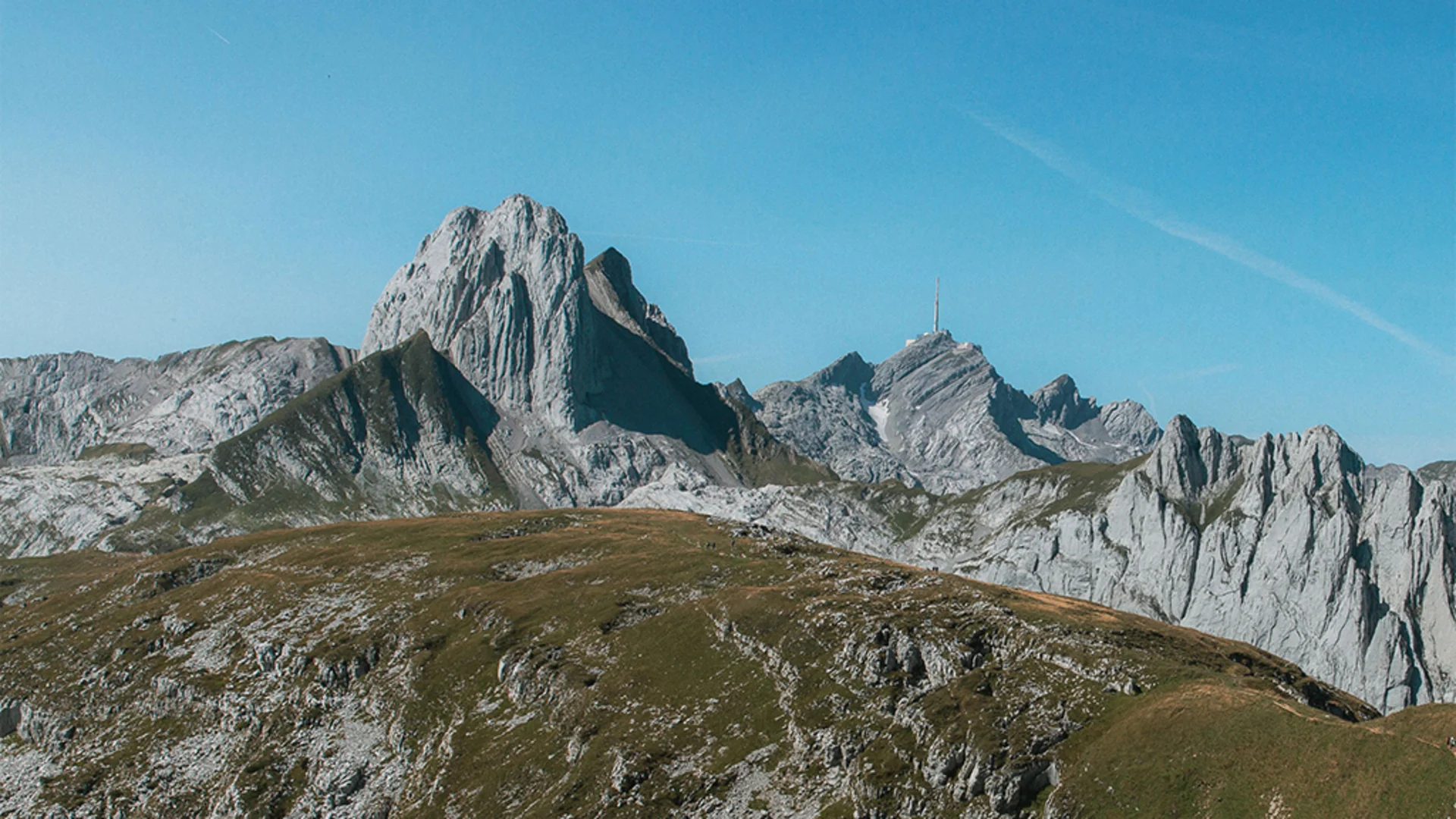 Blick auf den Säntis - Moodbild Organisation der Migros Ostschweiz