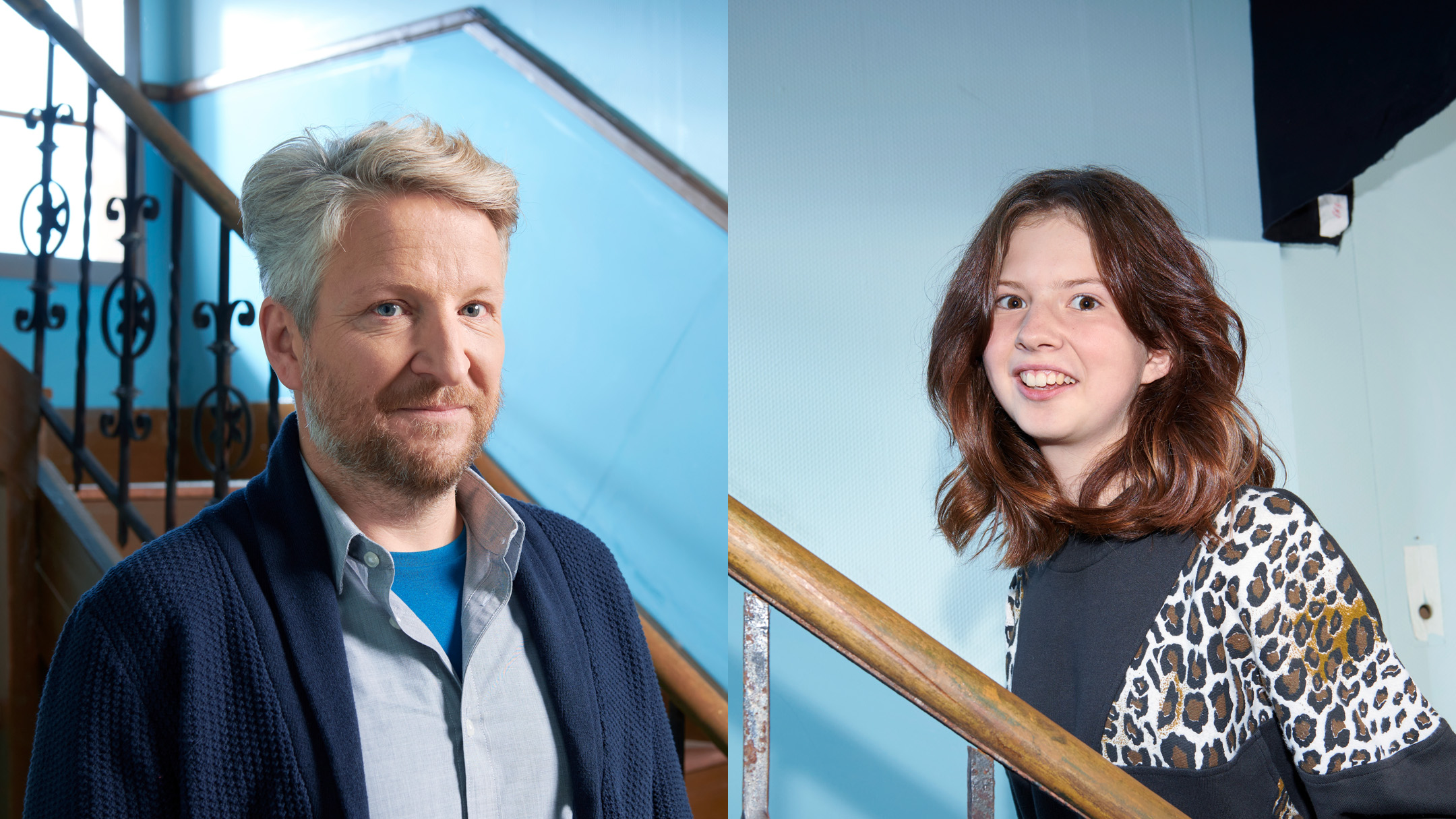 Beat Brender und Tochter Lea