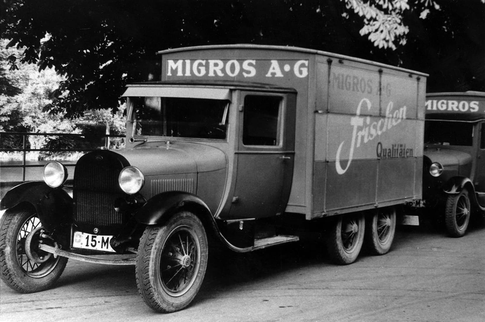 A ﻿Ford T sales van (ca. 1928 - 1932).