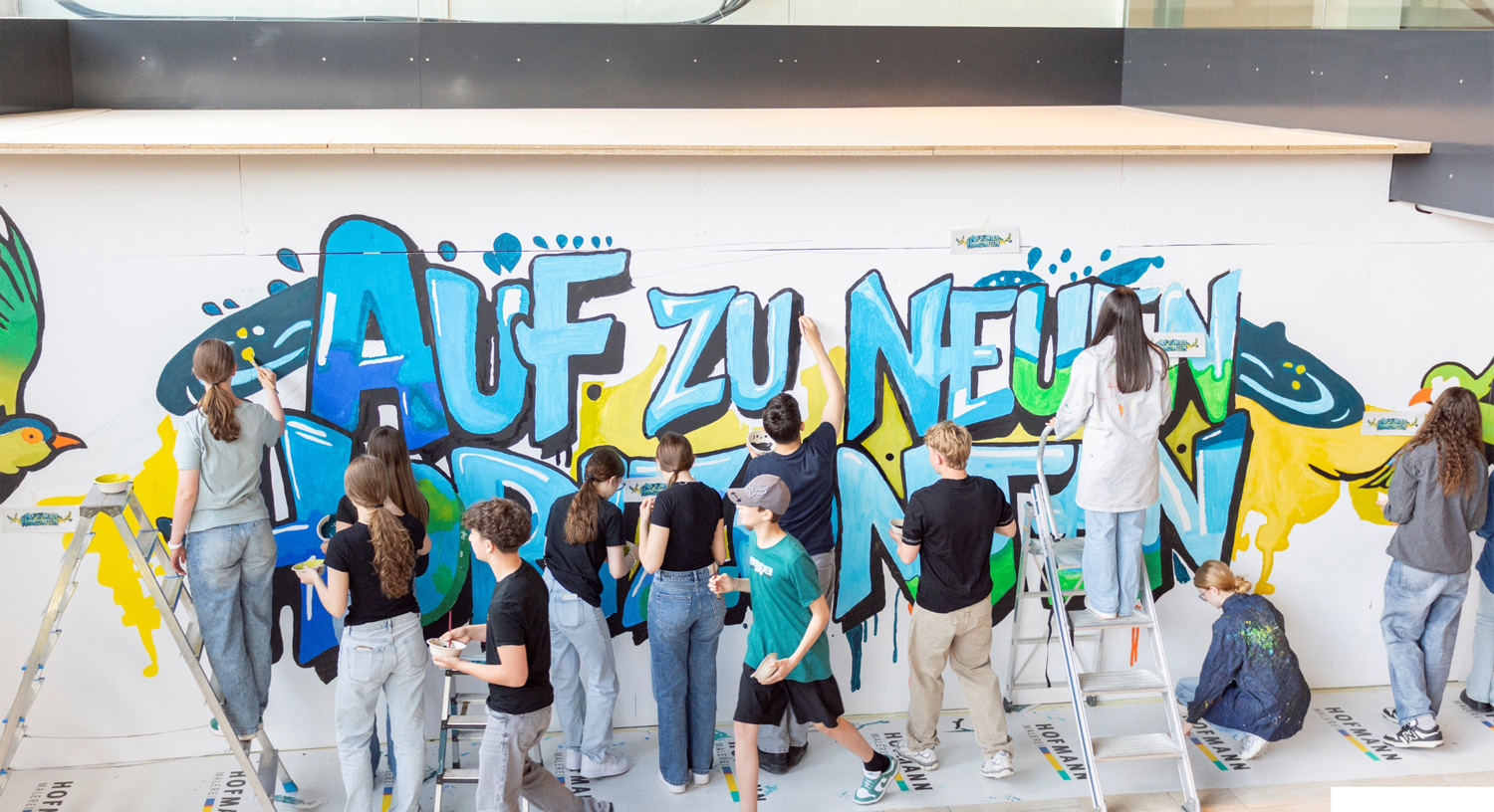 Kreative Jugend im Säntispark 