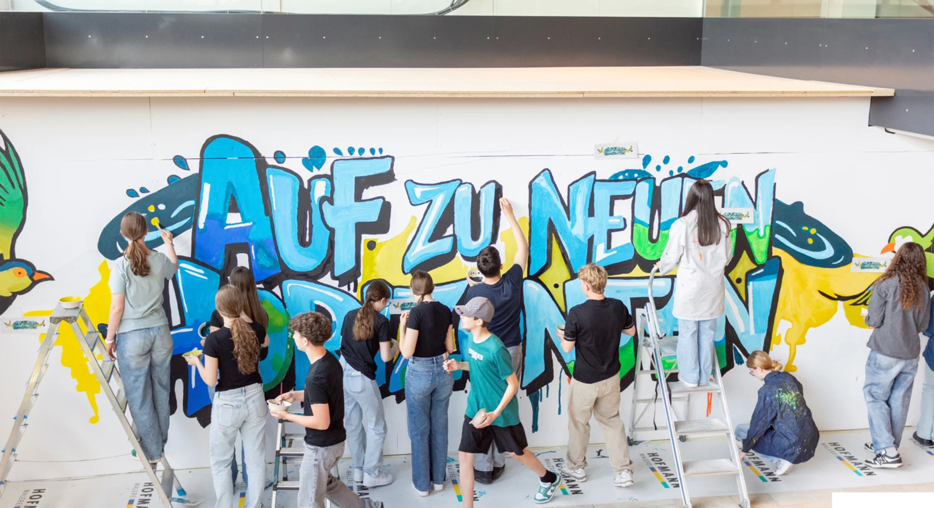 Kreative Jugend im Säntispark