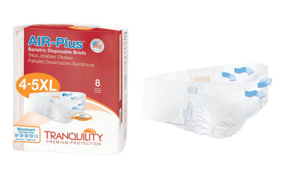 McKesson Bariatric Incontinence Briefs, Ultra Plus Stretch - Heavy  Absorbency, Unisex Adult Diapers, 2XL/3XL - Simply Medical