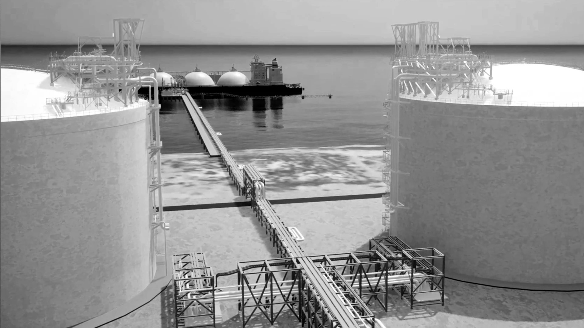 Single loop lng