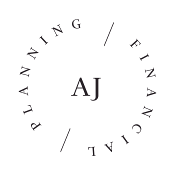 logo - AJ Financial Planning (whi