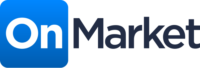 logo - OnMarket (white)