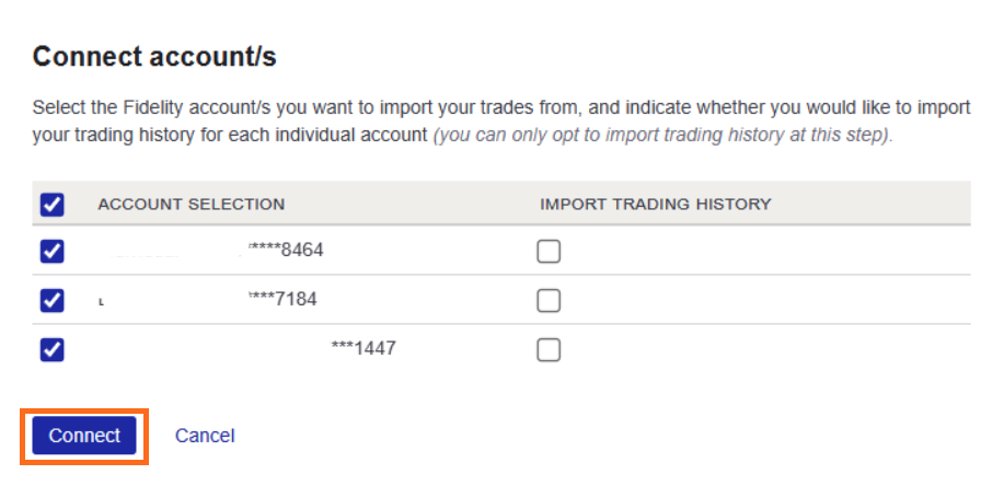 Fidelity Multi accounts 2