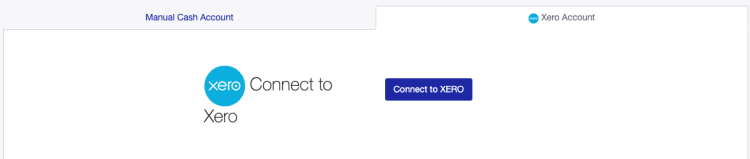 XERO Cash account 2