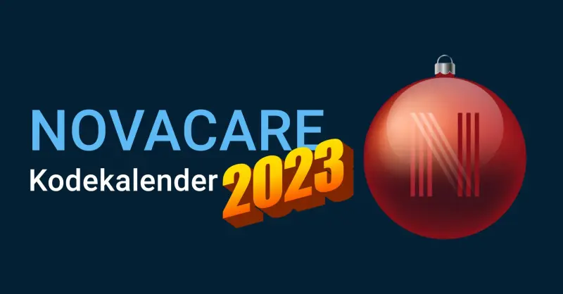 Novacare Kodekalender 2022