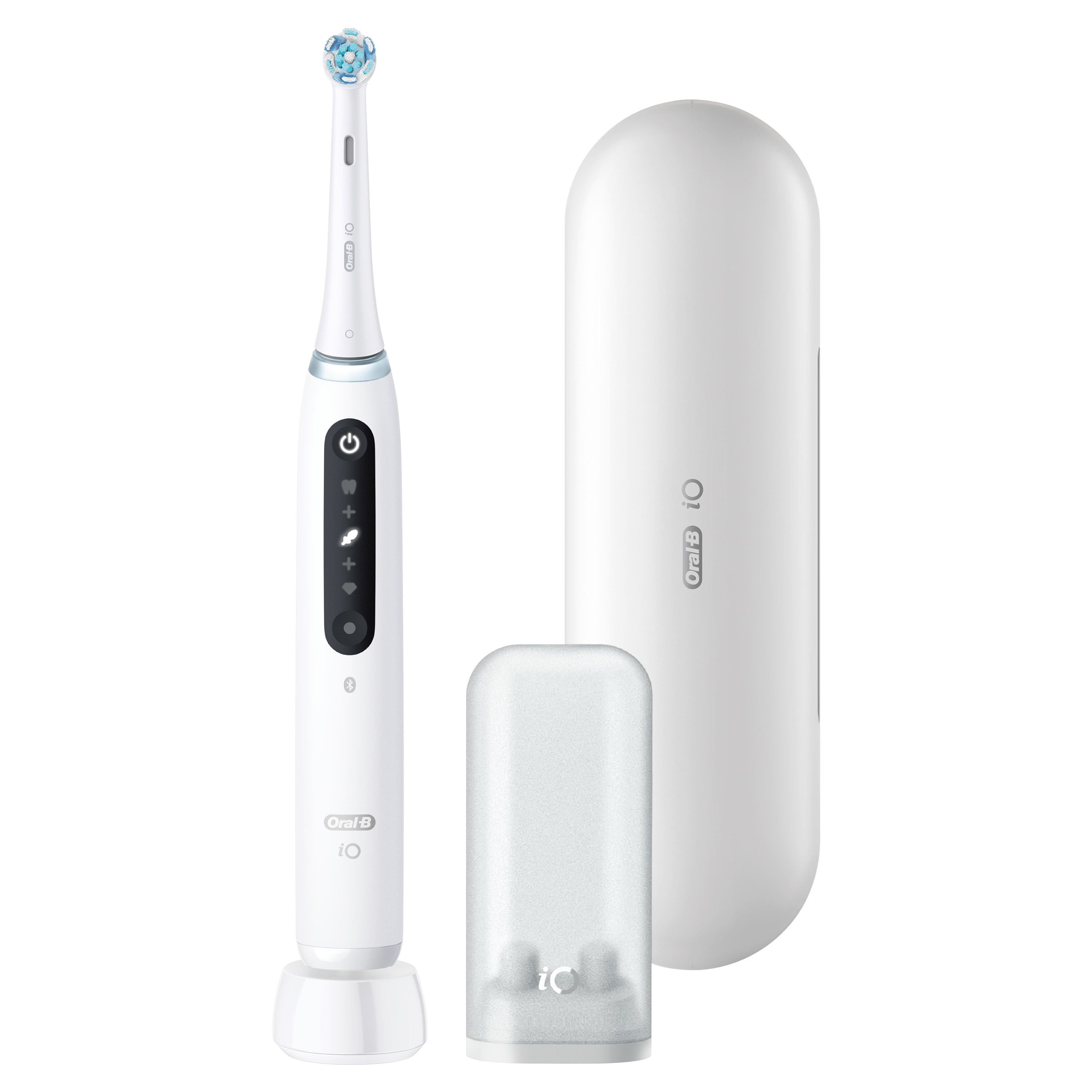Oral-B iO5 -sähköhammasharja, Musta, 1 vaihtoharja, Matkakotelo - white - 0