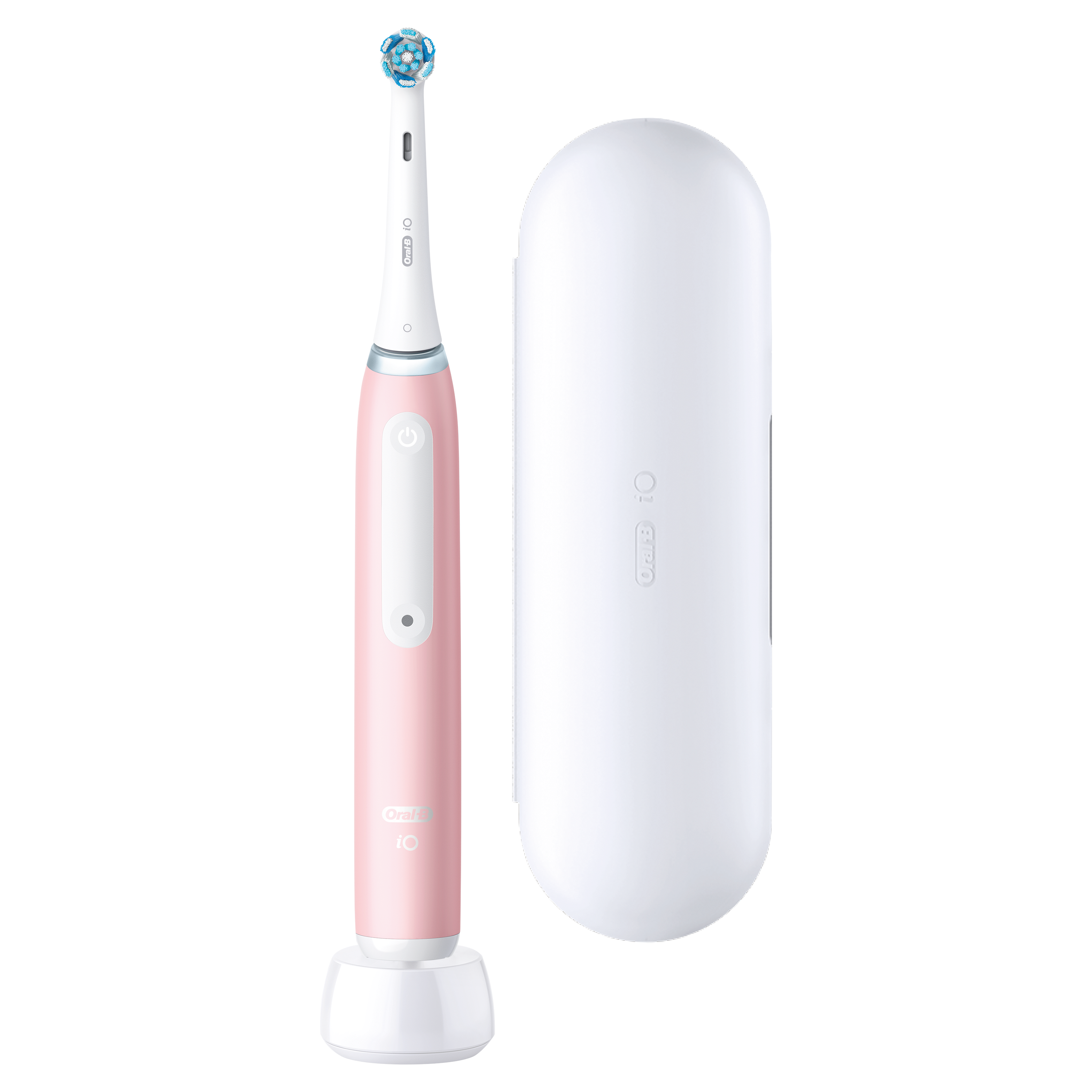 Oral-B iO3 -Sähköhammasharja, Musta,1 Vaihtoharja, Matkakotelo - pink - 0