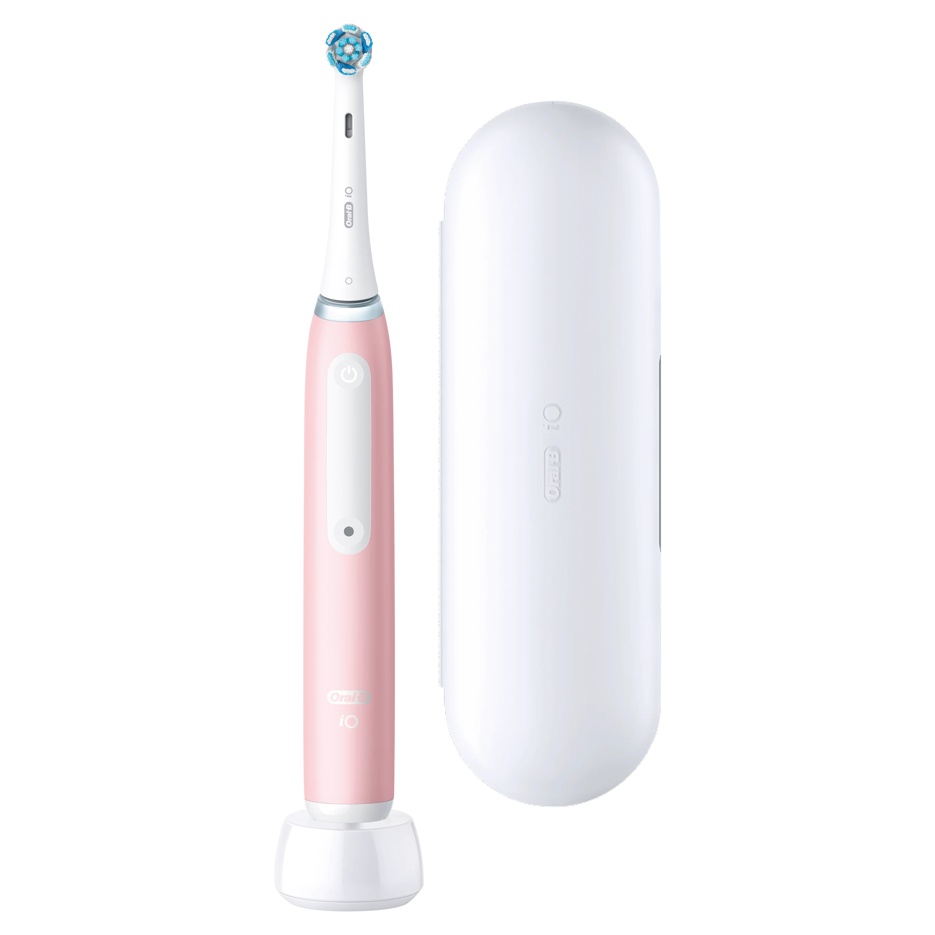 Oral-B iO3 -Sähköhammasharja, Musta,1 Vaihtoharja, Matkakotelo - pink - 0 