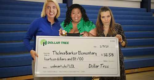 DOLLAR TREE SAYS 'WE CAN DONATE' TOO