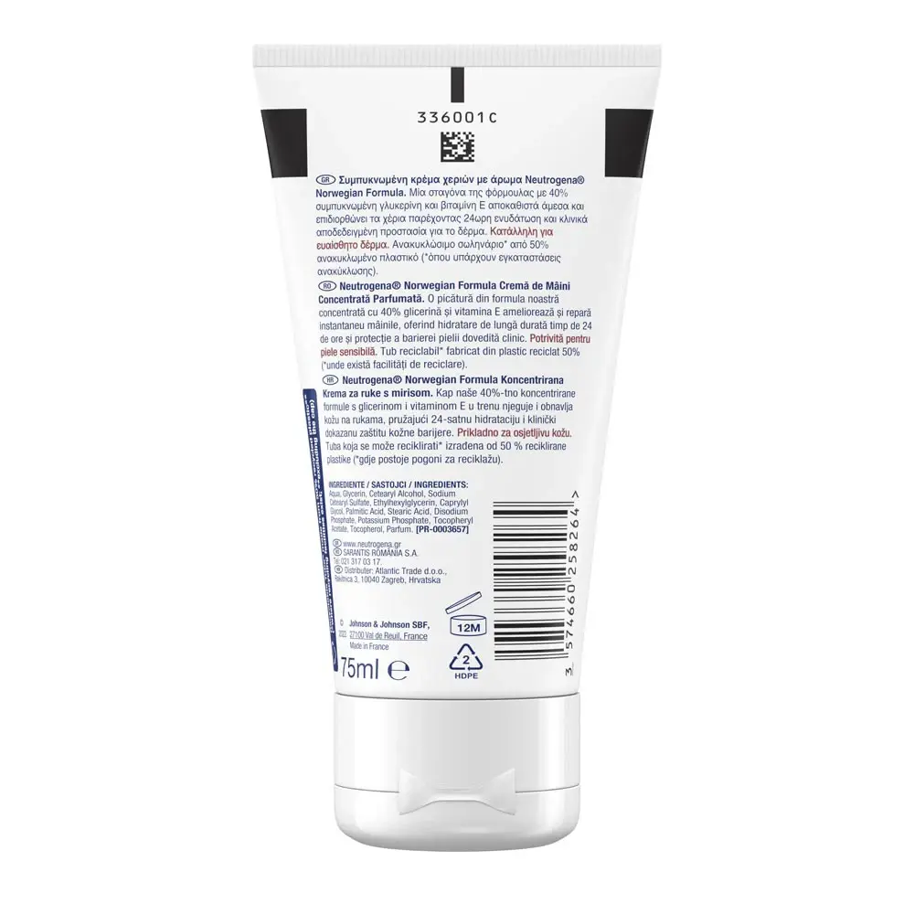 Norwegian Formula® Concentrated Scented Hand Cream Συμπυκνωμένη Κρέμα Χεριών με Άρωμα