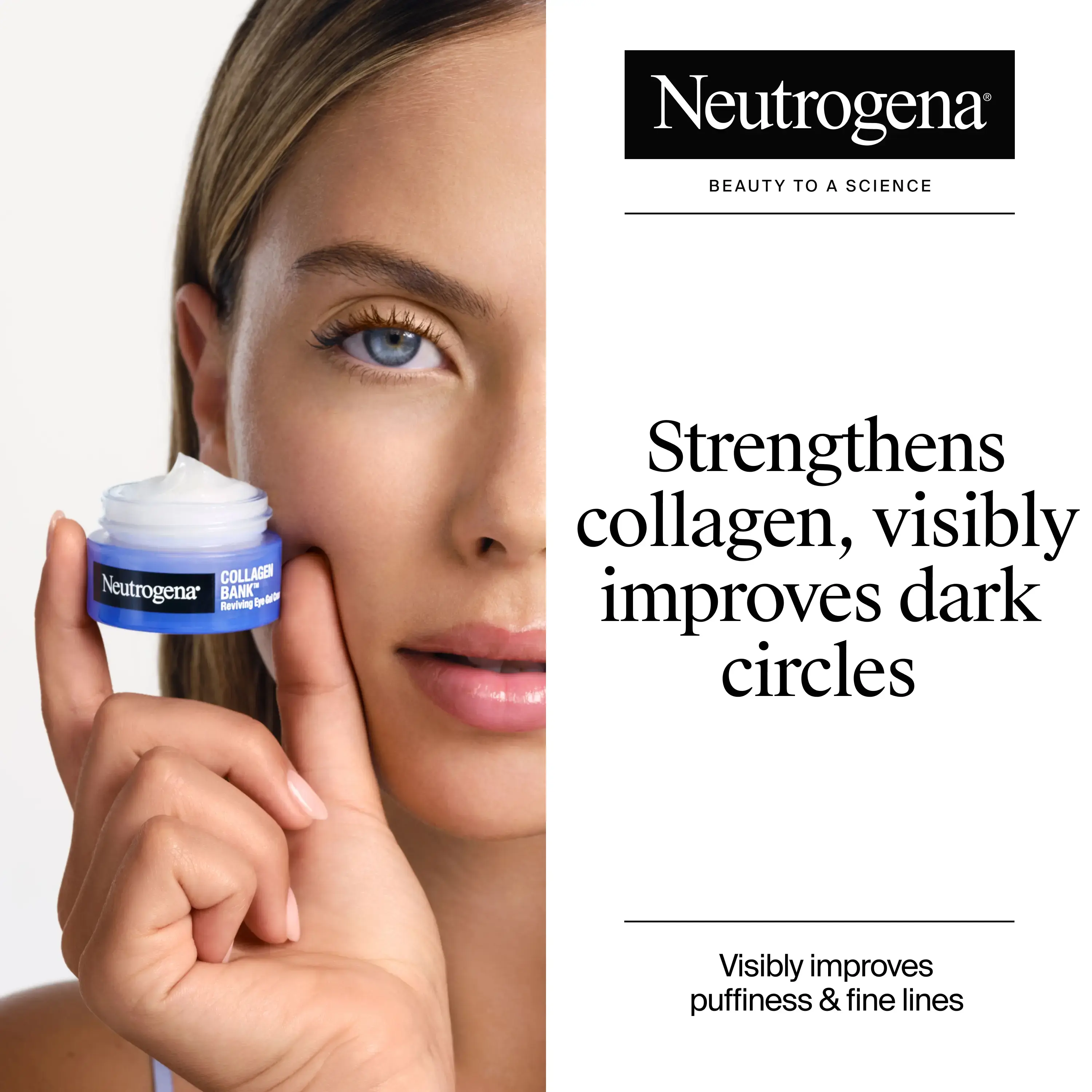 Collagen Bank Αναζωογονητική κρέμα gel ματιών