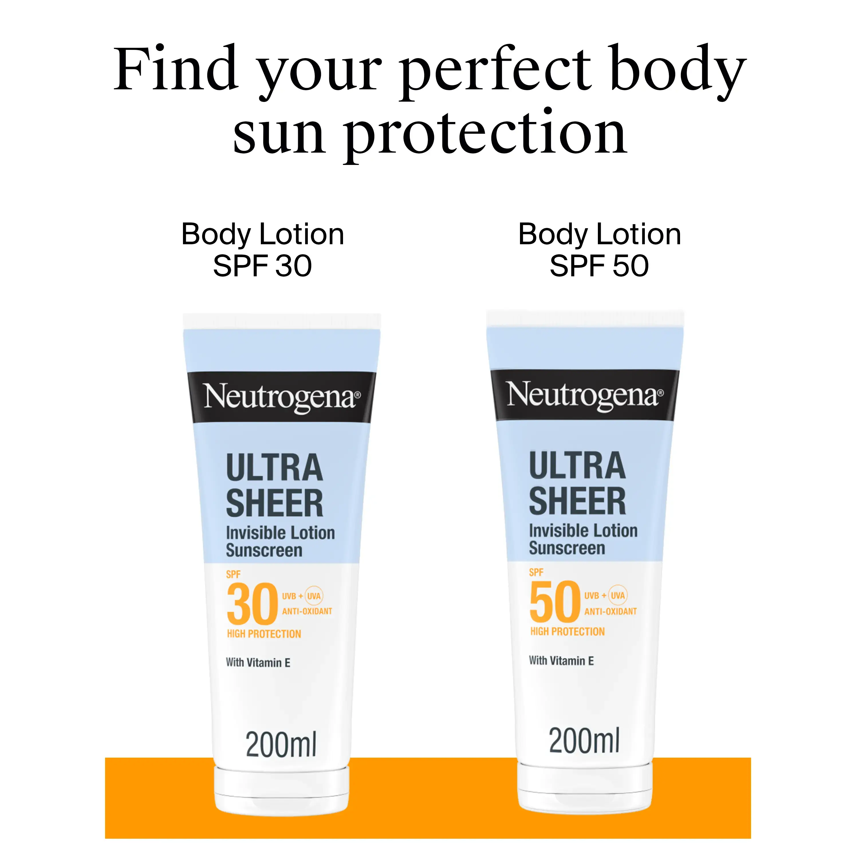 Neutrogena® Ultra Sheer Invisible Hydrating Lotion Sunscreen SPF30 Αντηλιακό Σώματος SPF30