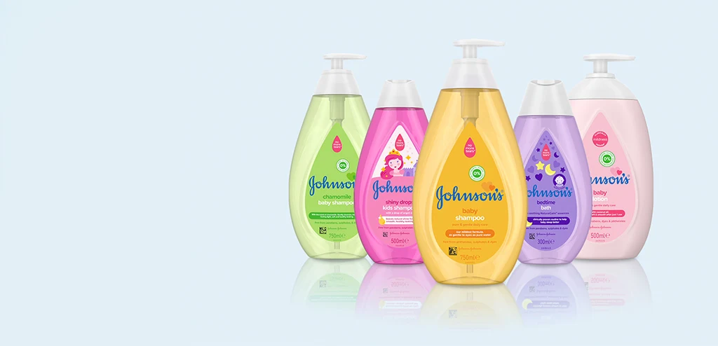 Johnsons baby products