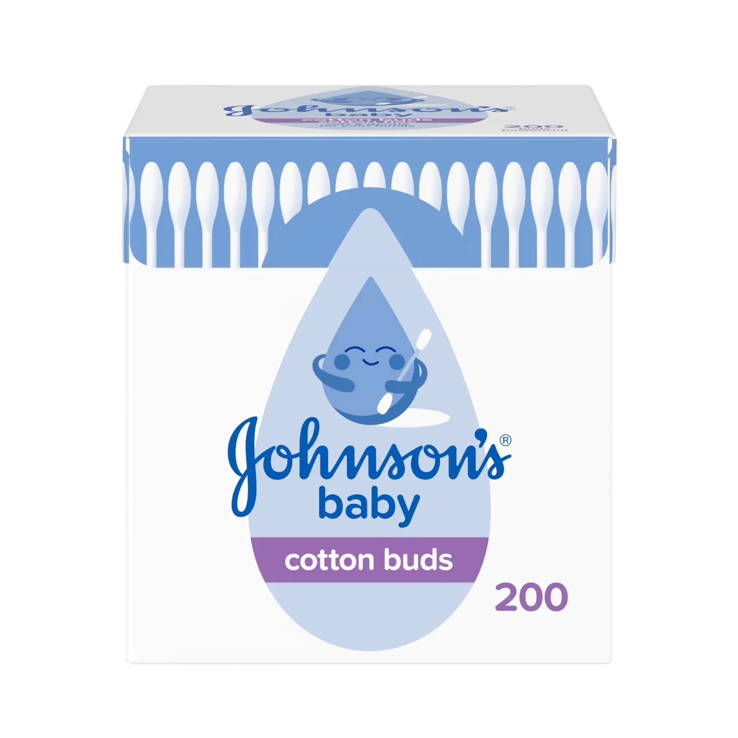 JOHNSON’S® BABY μπατονέτες, 200 τεμάχια JOHNSON’S® BABY μπατονέτες, 200 τεμάχια