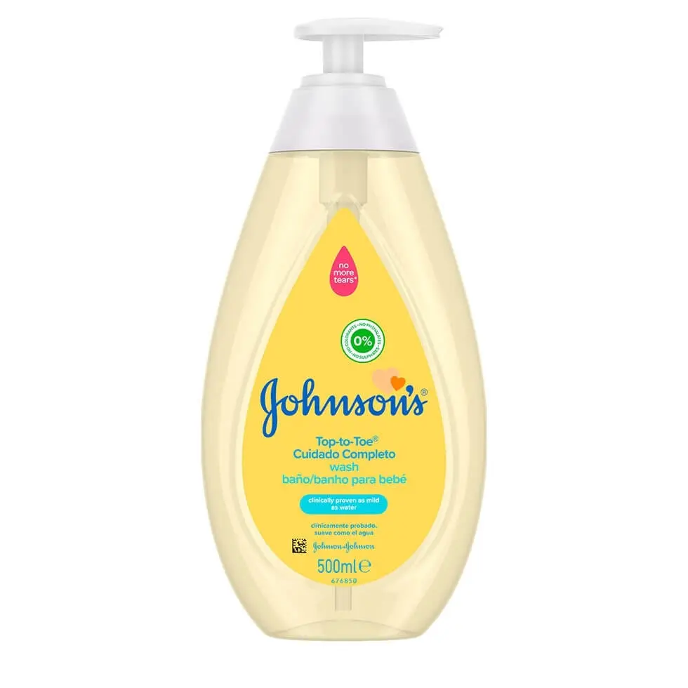 JOHNSON’S Baby Top-to-Toe Αφρόλουτρο & Σαμπουάν