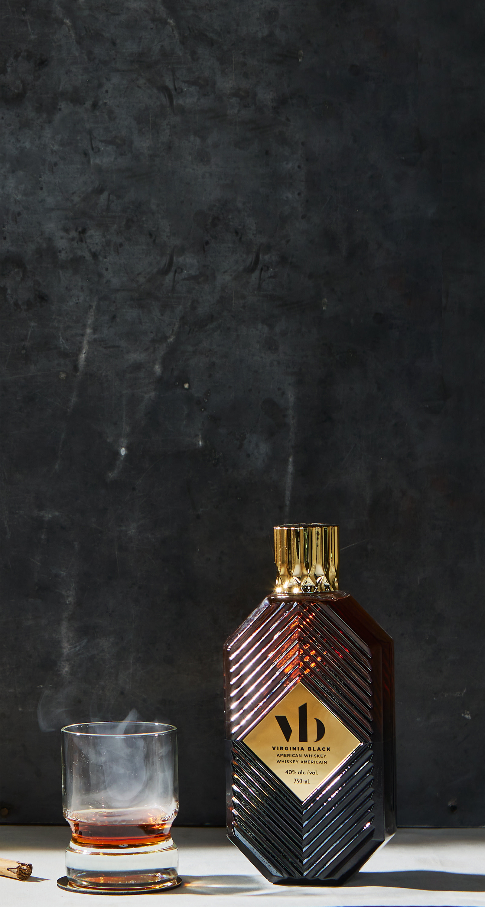 Virginia Black American Whiskey 750mL Liquor Delivery Online