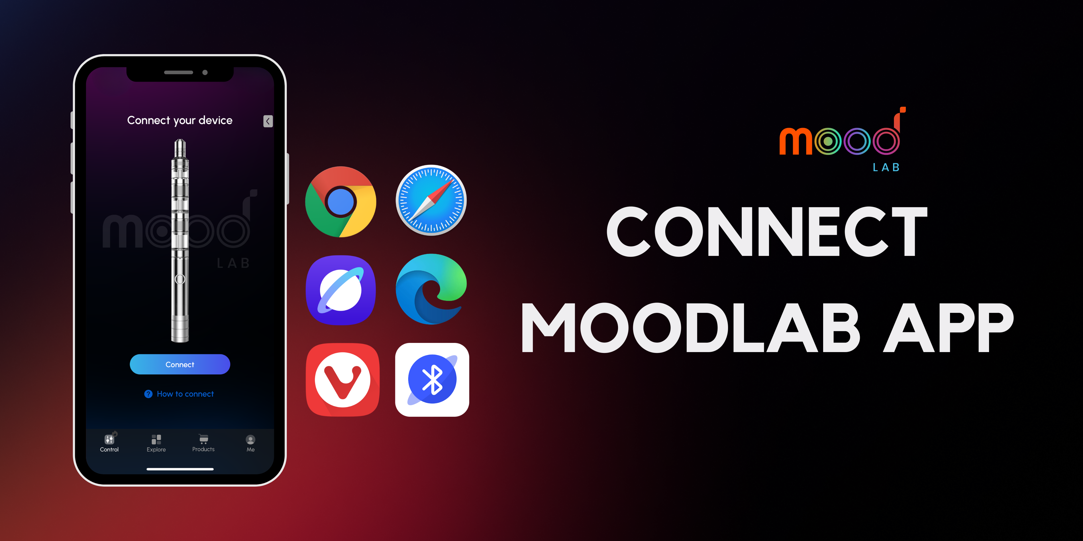 Connect to MoodLab App