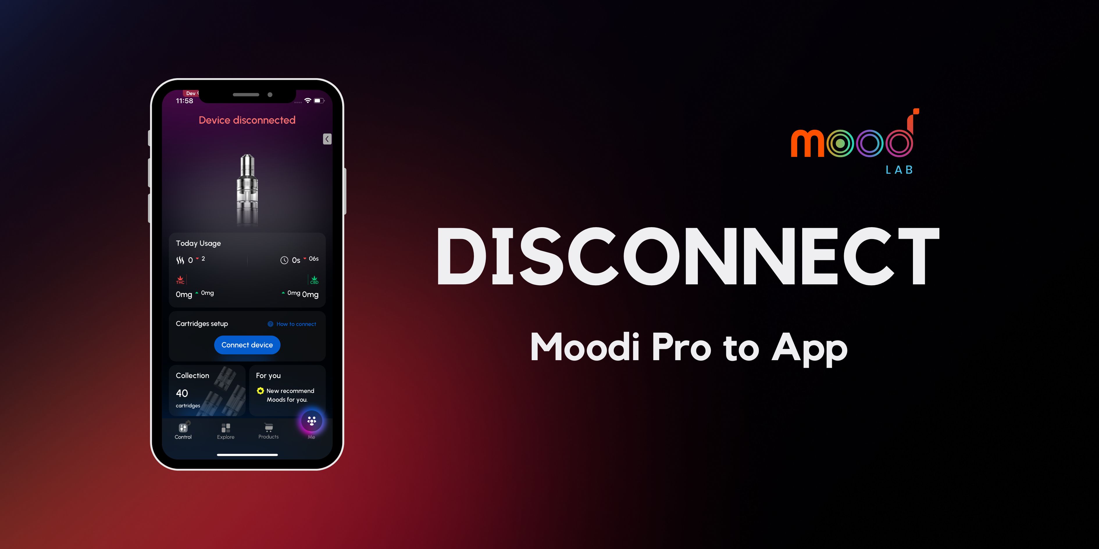 Disconnect Moodi Pro