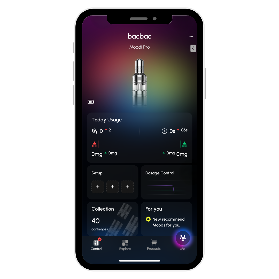 Cartridge Collection from Control tab