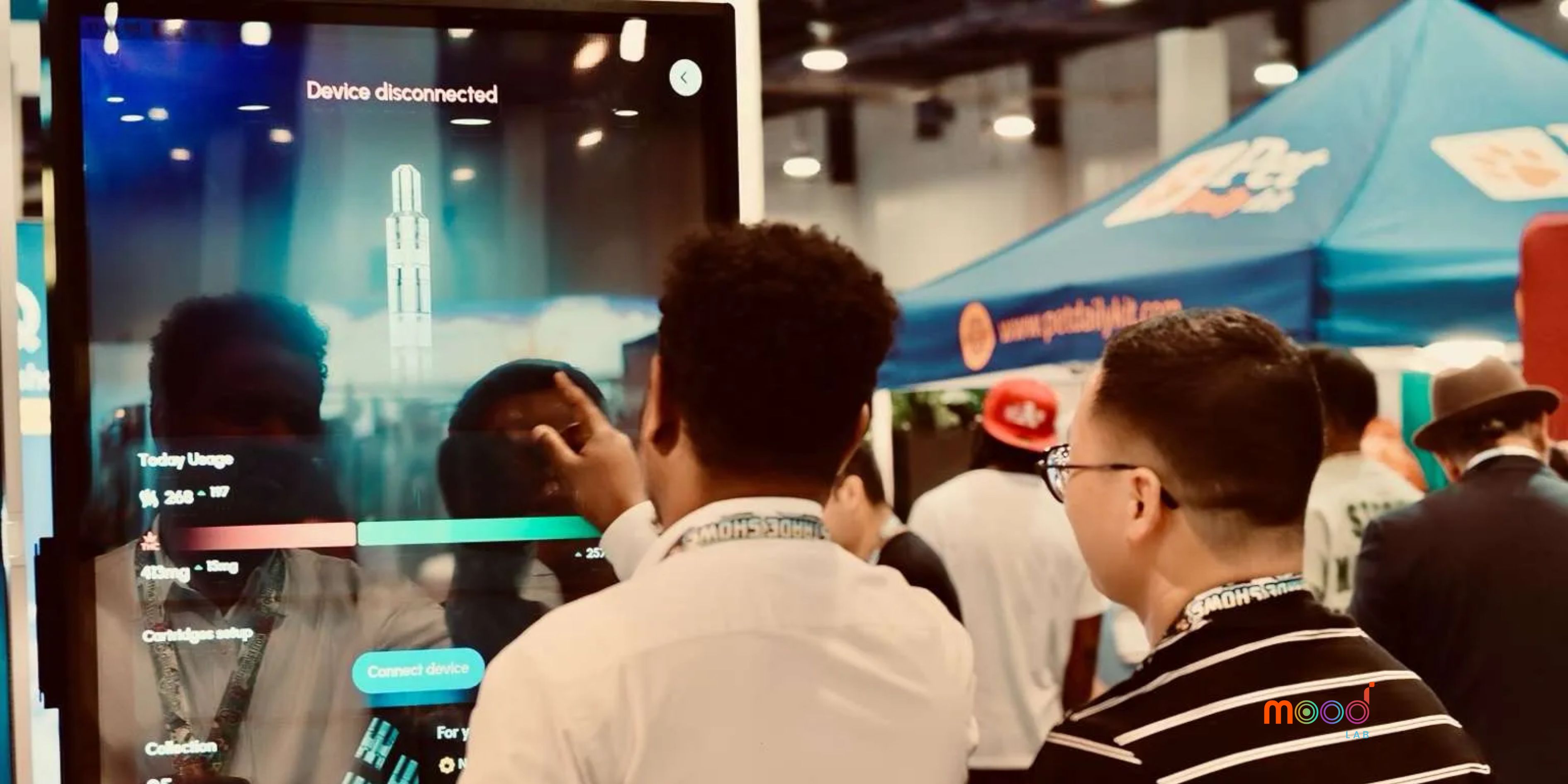 MoodLab App analyzed usage tracking