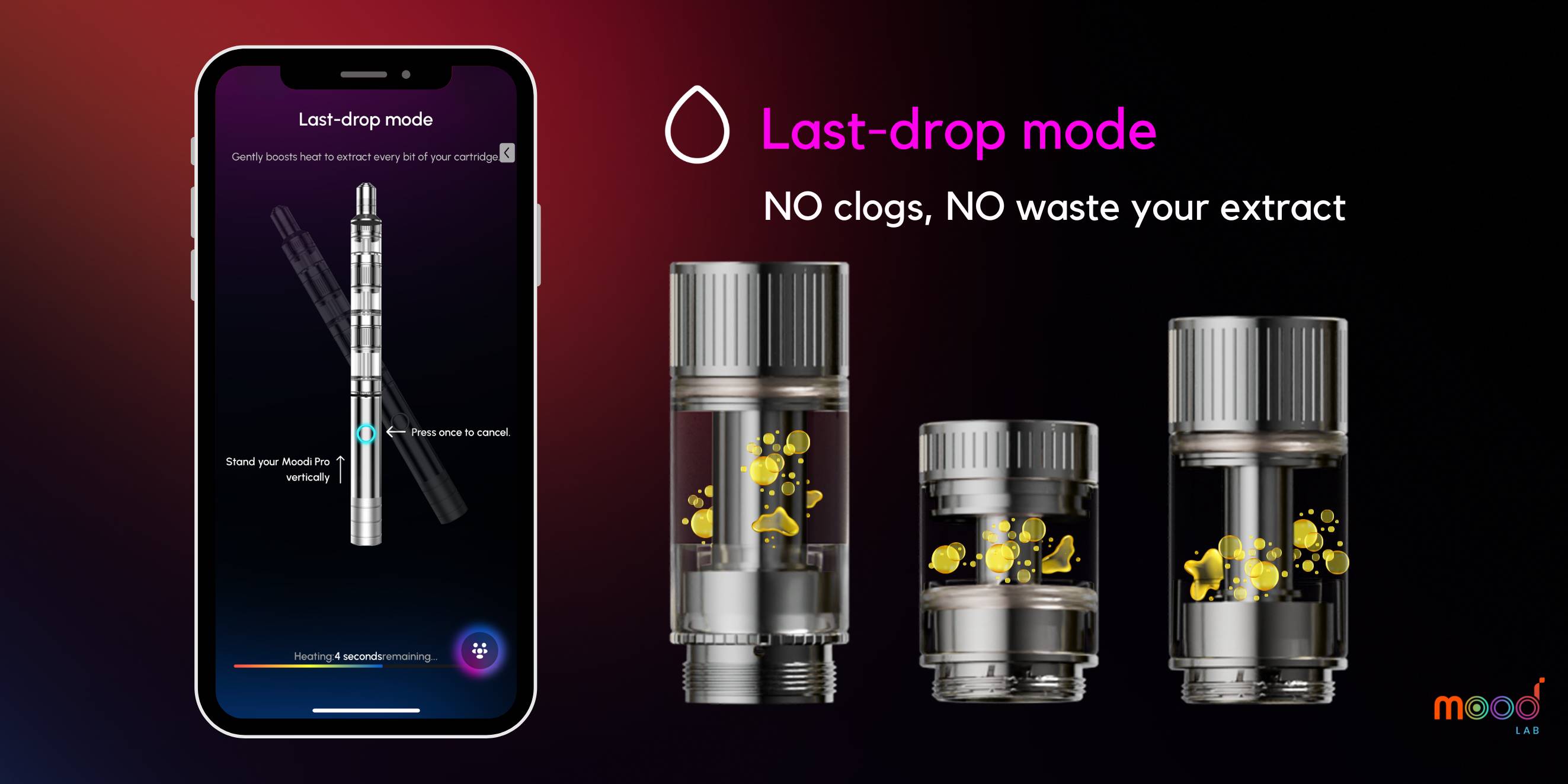 last drop mode no waste extract