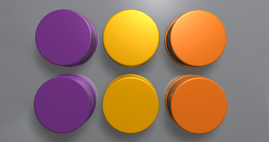 purple, yellow and orange circles