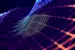 Mesh or net with lines and geometric shapes 