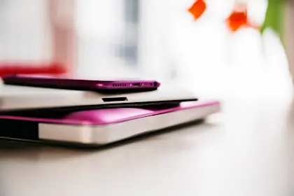 Stack of mobile devices