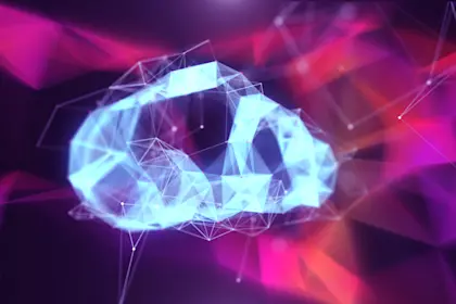 futuristic illustration of Clouds technology