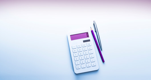 pocket calculator with pen and pencil