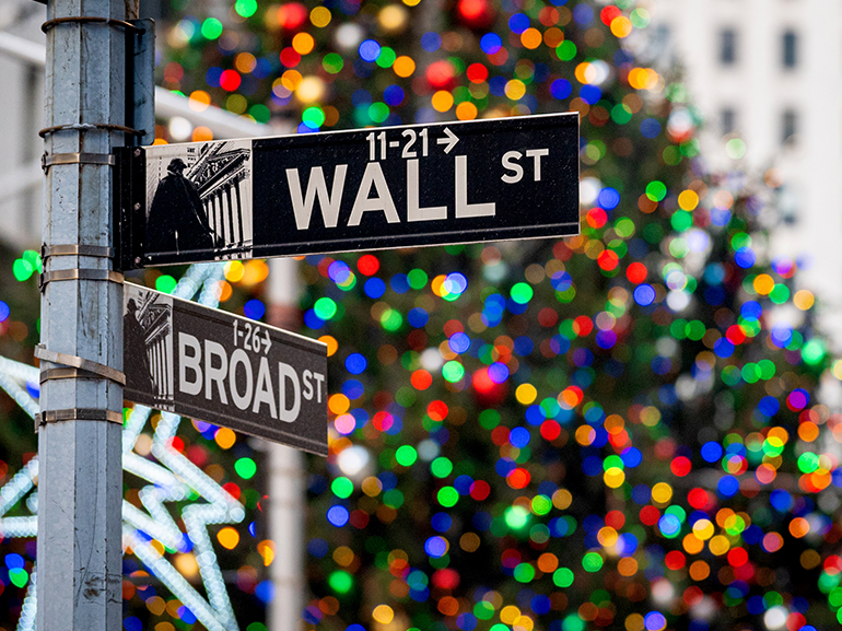 Christmas on Wall Street 