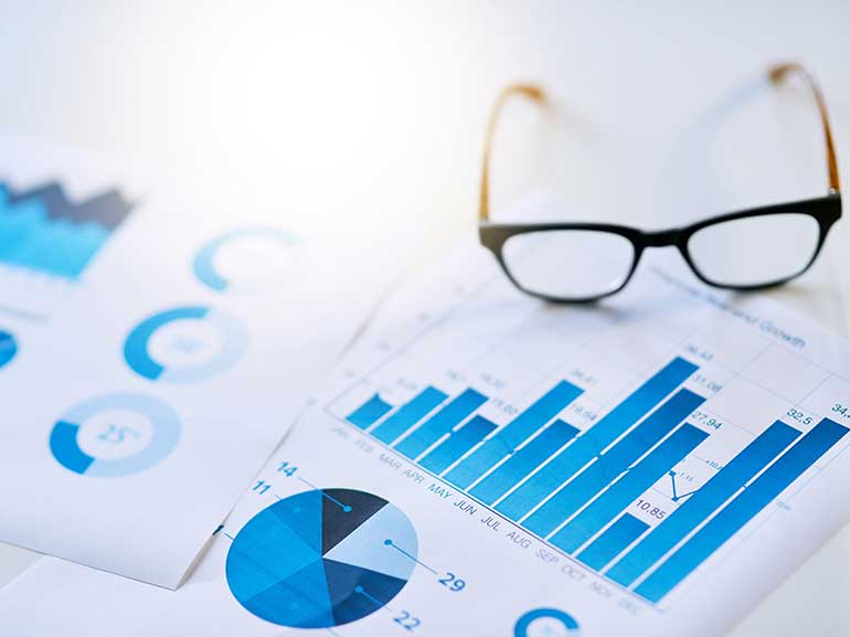 An image of economic charts and data 